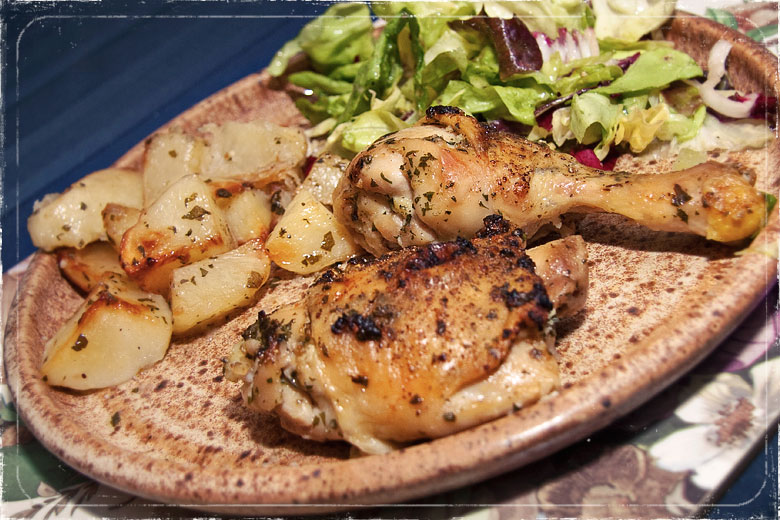 Gramma's Drunken Chicken