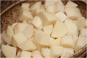 Prep your potatoes