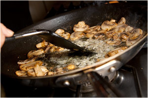 the hole with shallot