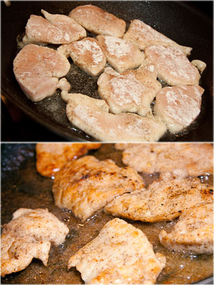 Fry that chicken