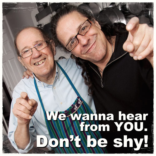 We want to hear from YOU!